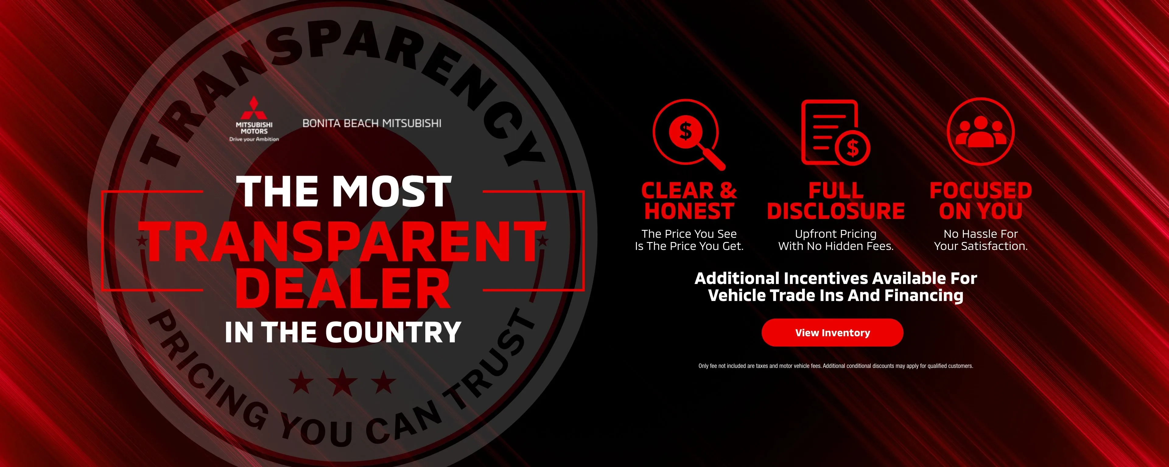 The Most Transparent Dealer at Bonita Beach Mitsubishi in Bonita Springs FL